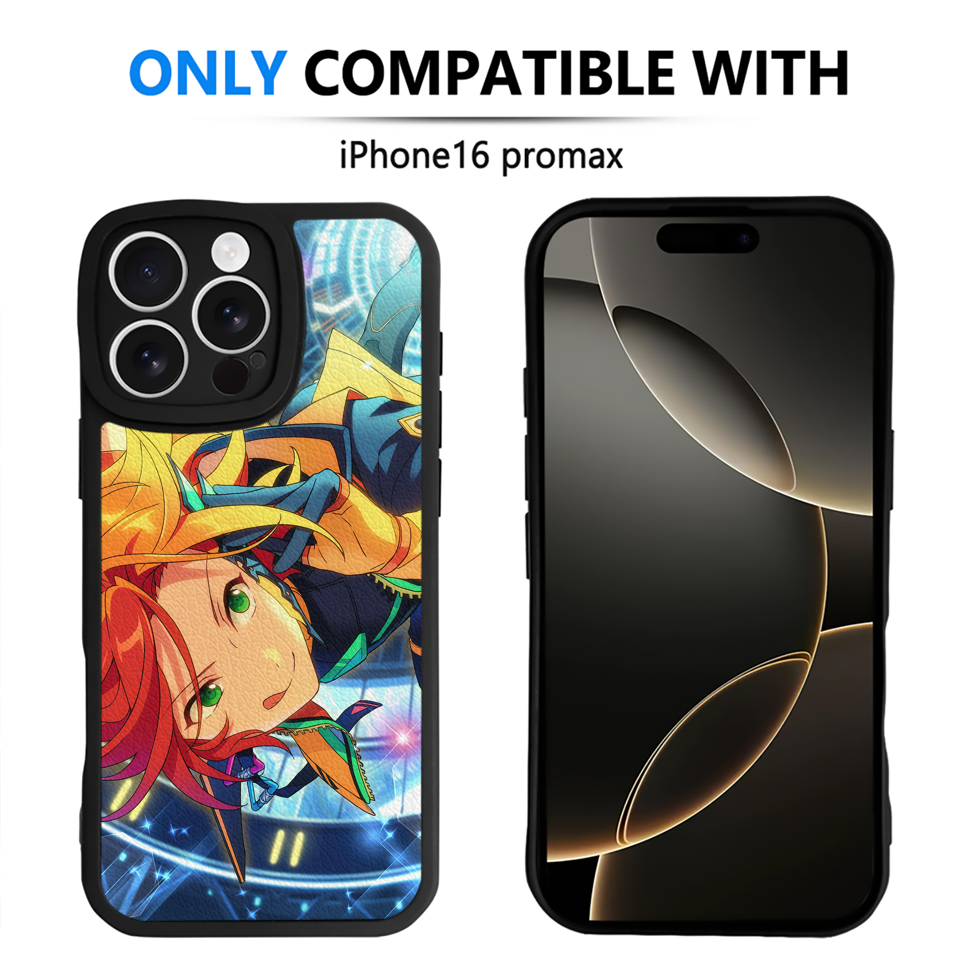 （画像用） あんさんぶるスターズ! Ensemble Stars 【iPhone 16シリーズ対応】シリコンスマホケース（レザー調） 材質：シリコン